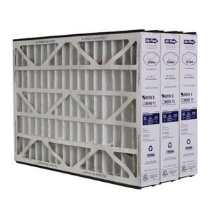 Trion Air Bear 255649-101 Pleated Furnace Air Filter 16x25x3, 3-Pack